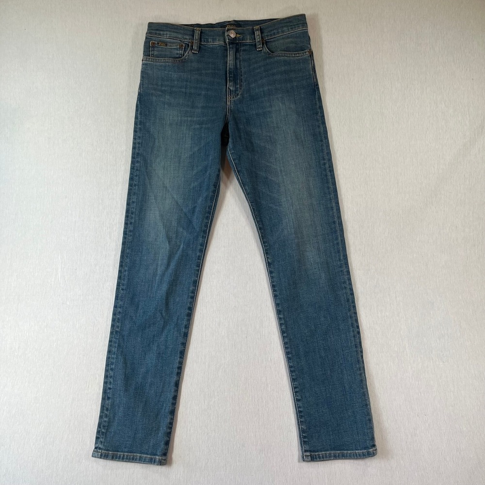 Polo Ralph Lauren Jeans Boys 16 Sullivan Slim 29" Inseam Medium Wash Denim